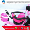Fabricante del juguete del triciclo del bebé de China / el más nuevo modelo Triciclo barato del niño de la rueda tres con la azotea